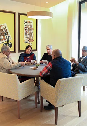 The Cards/Bridge room